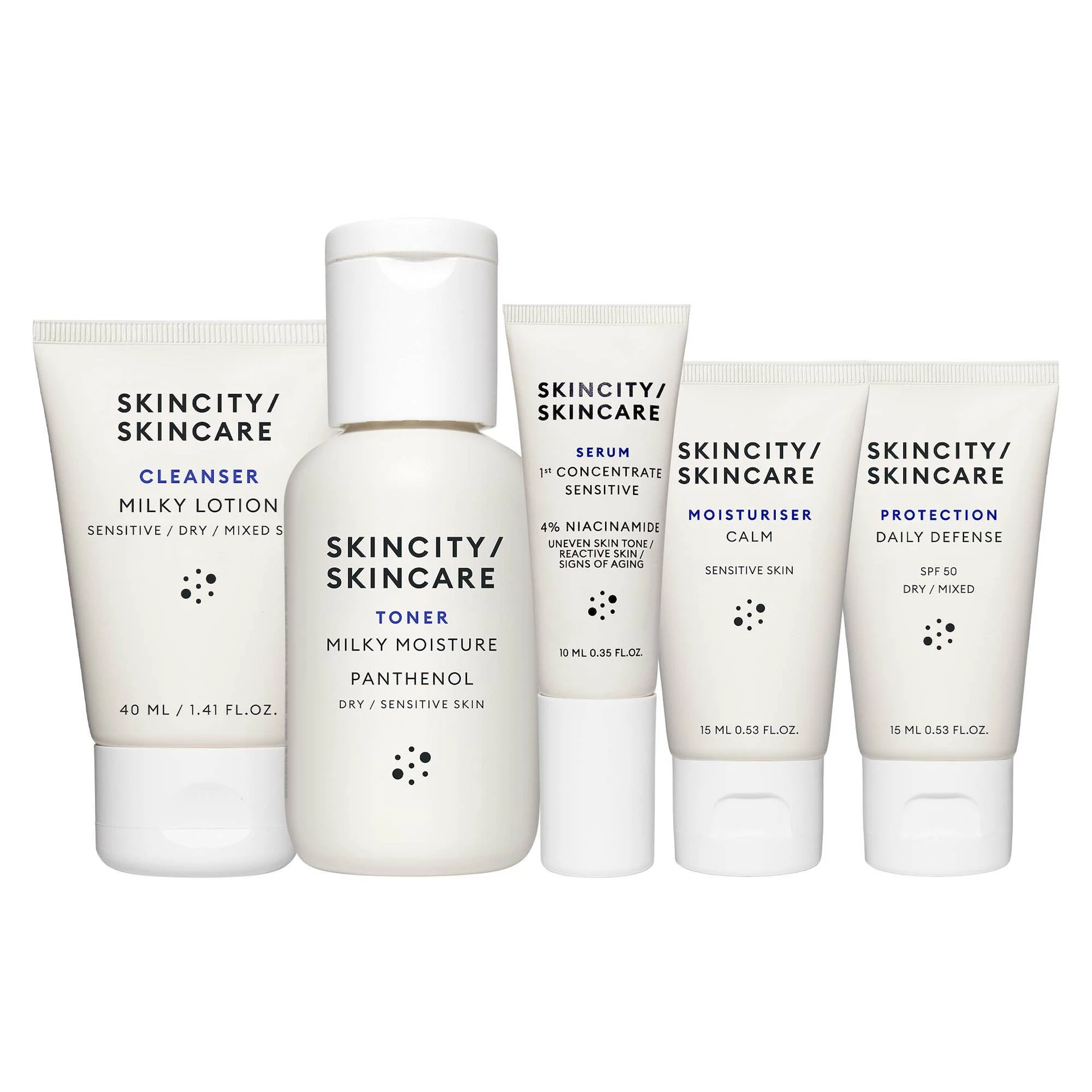Set pentru început Uscat/Sensibil - Skincity Skincare