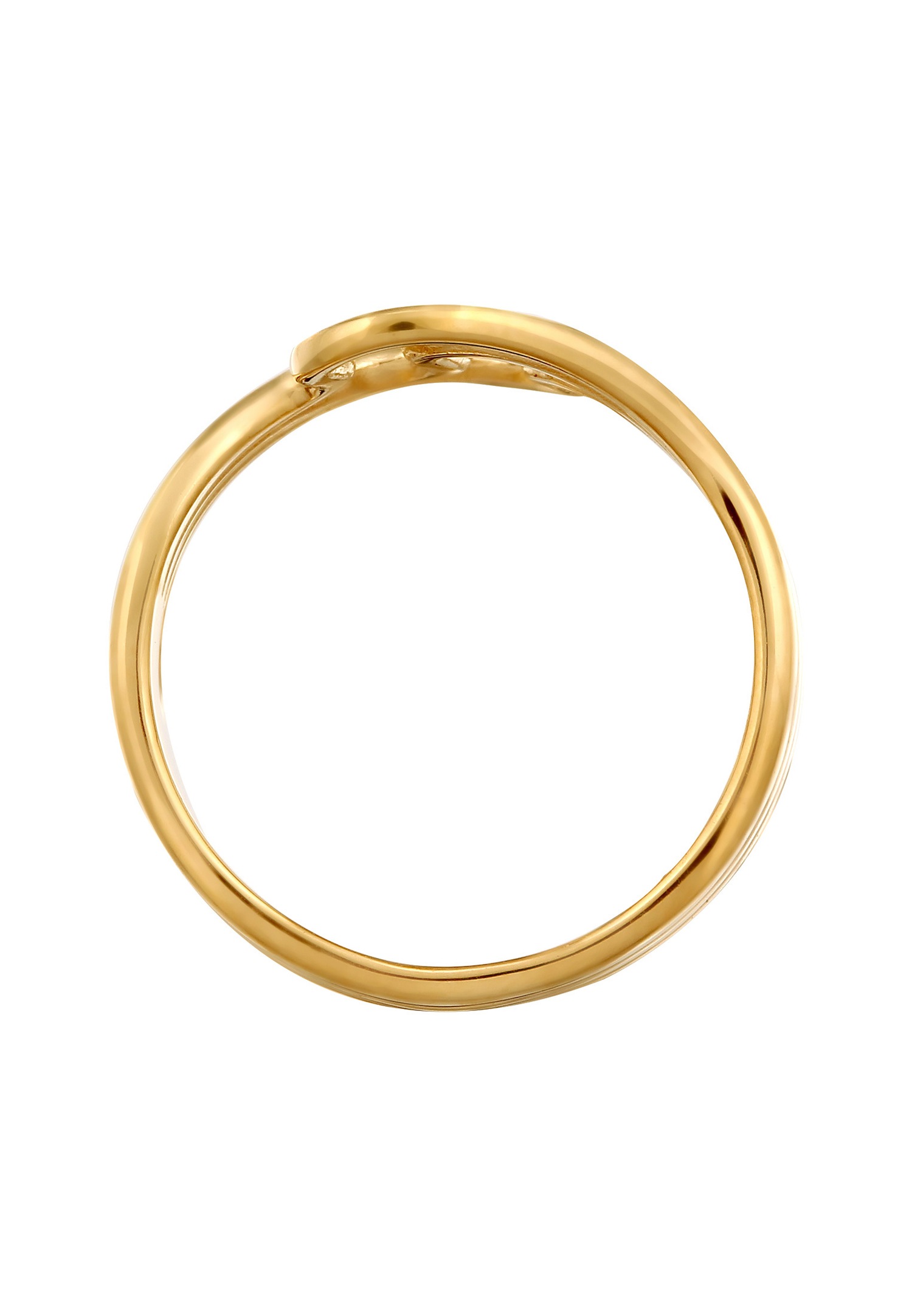 Elli Elli Bague sans pierre Femmes Vagues Argent Sterling 925 Eté / plage