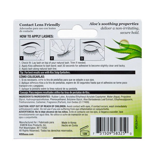 Szempilla ragasztó aloe verával | 1 db