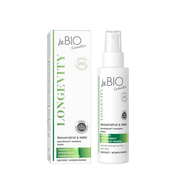 beBIO Longevity hustá - Posilující vlasová mlha 100ml