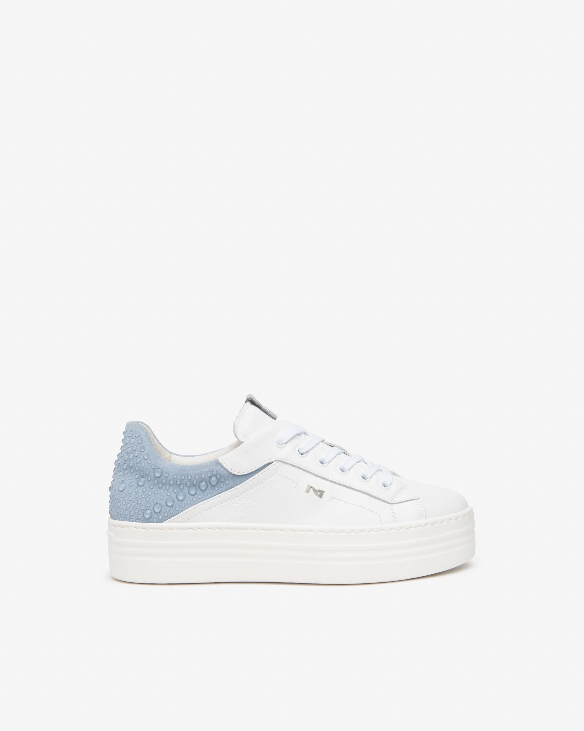 Damen-Sneaker aus Leder und Wildleder
