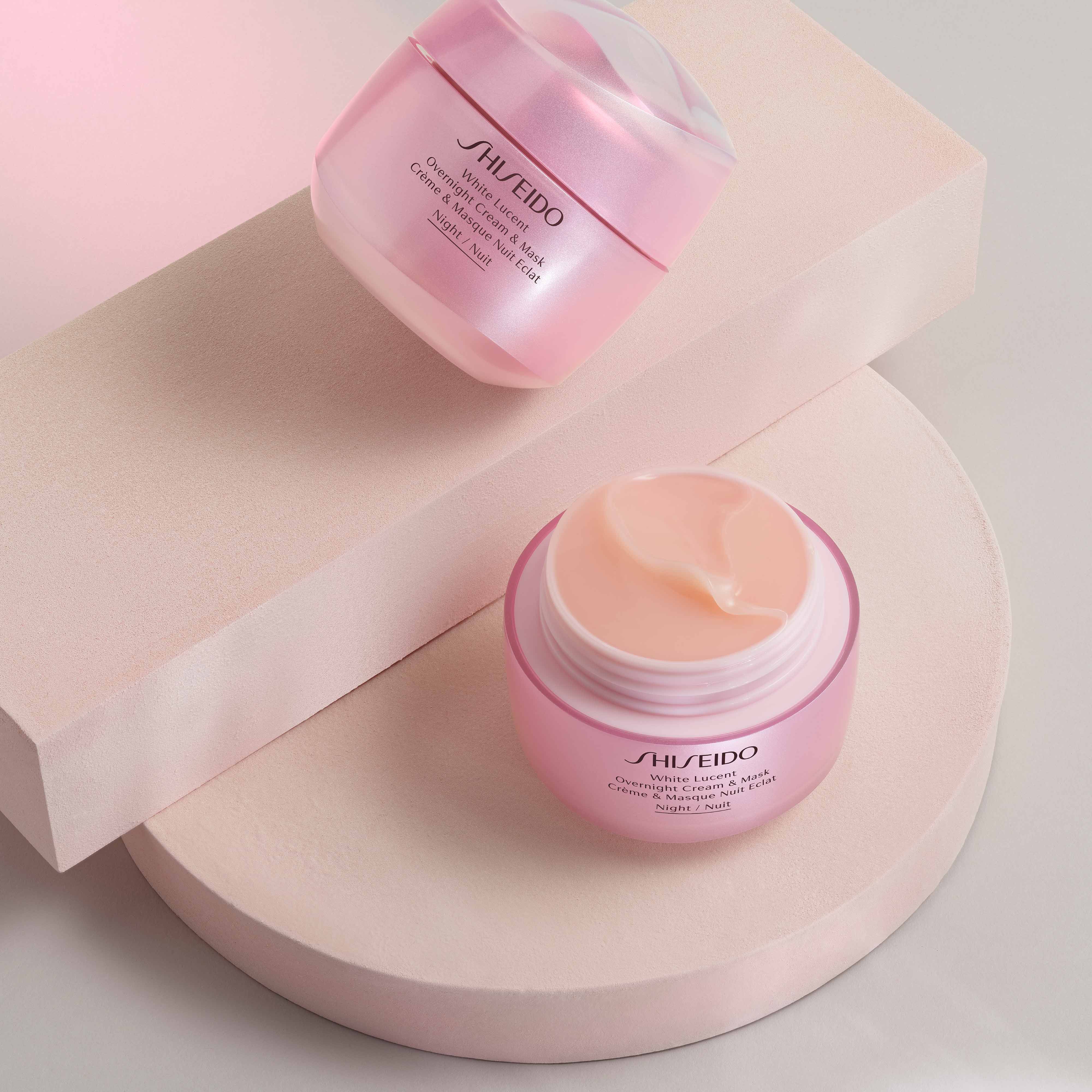 White Lucent nočna krema in maska Hidratantes y nutritivas lujo
