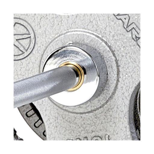  Marcy 100kg Olympische halter- en gewichtenset met drievoudige grip