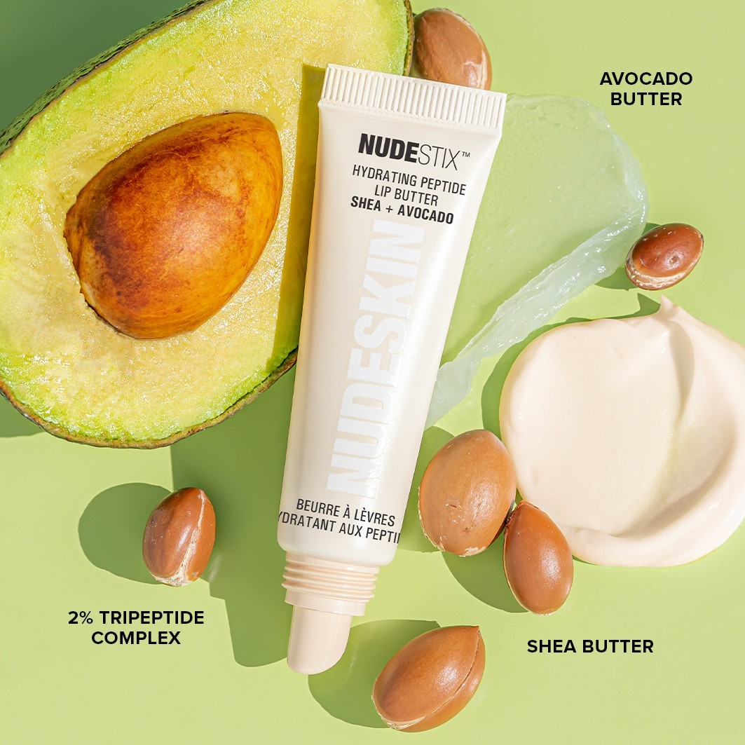 Nudestix Lip Care mitrinošais peptīdu lūpu sviests - 10 ml