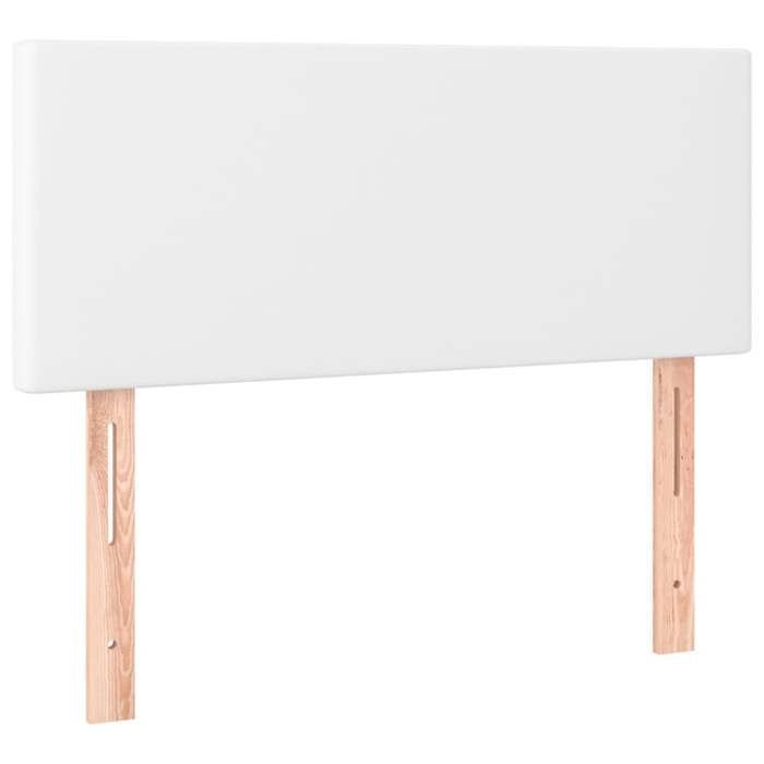 Base de cama de láminas con colchón - Maison Exclusive - 80x200 cm - Piel sintética - Máxima relajación