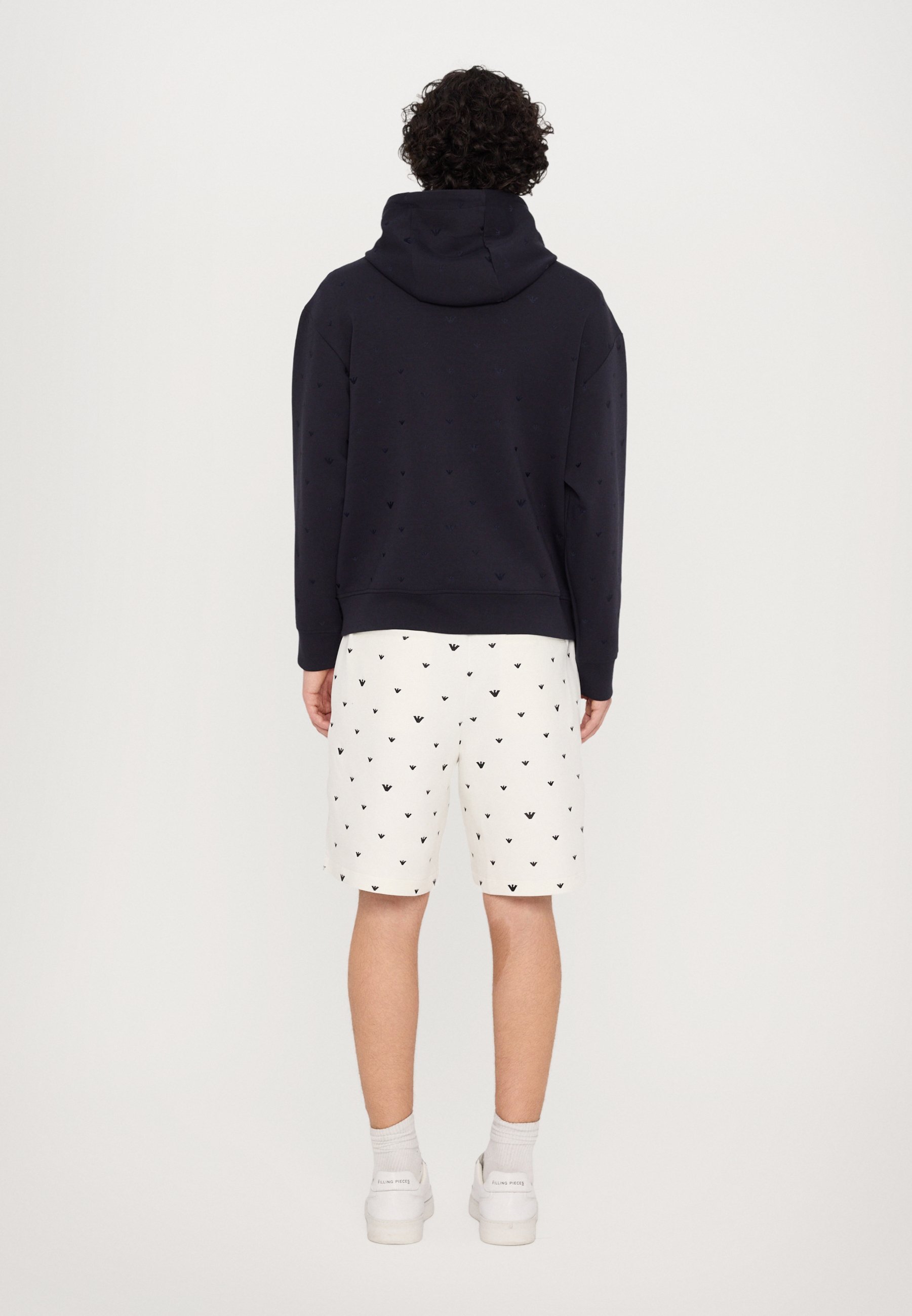Emporio Armani Hoodie - marineblauw en stijlvol