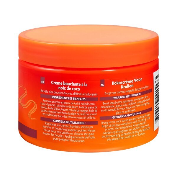 Cantu krema za kodranje las s karitejevim maslom in kokosom<br>340g