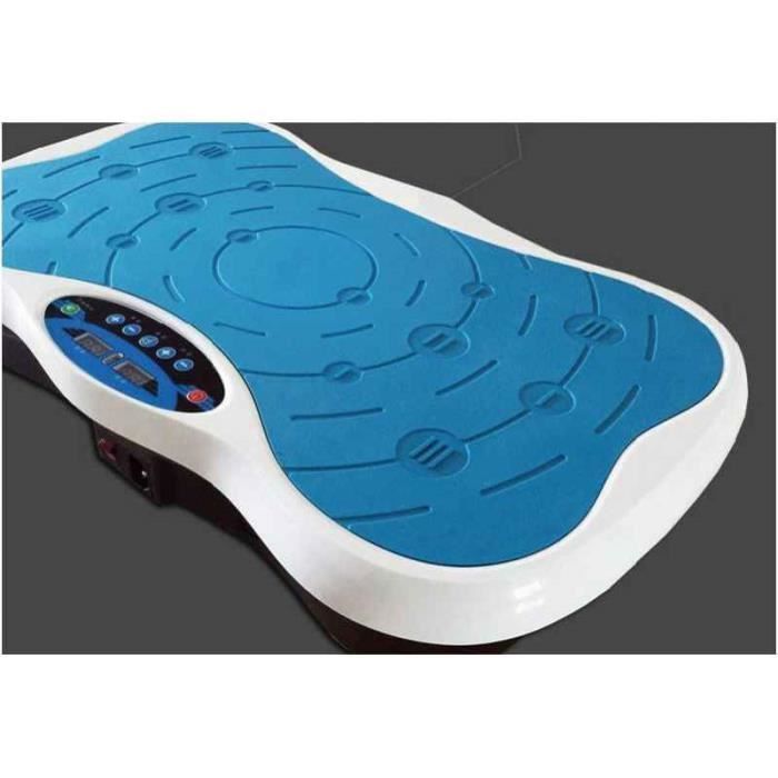 Plataforma vibratoria Fitness Body 360 - Azul - Mejora la circulación sanguínea