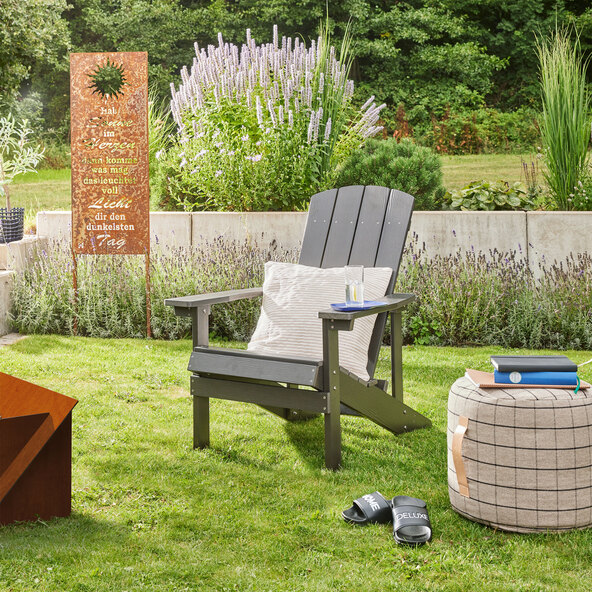 Gartenstuhl CARINO, antracit