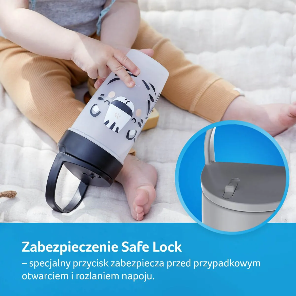 Lovi Mój Kubek ze Słomką Active Salt & Pepper