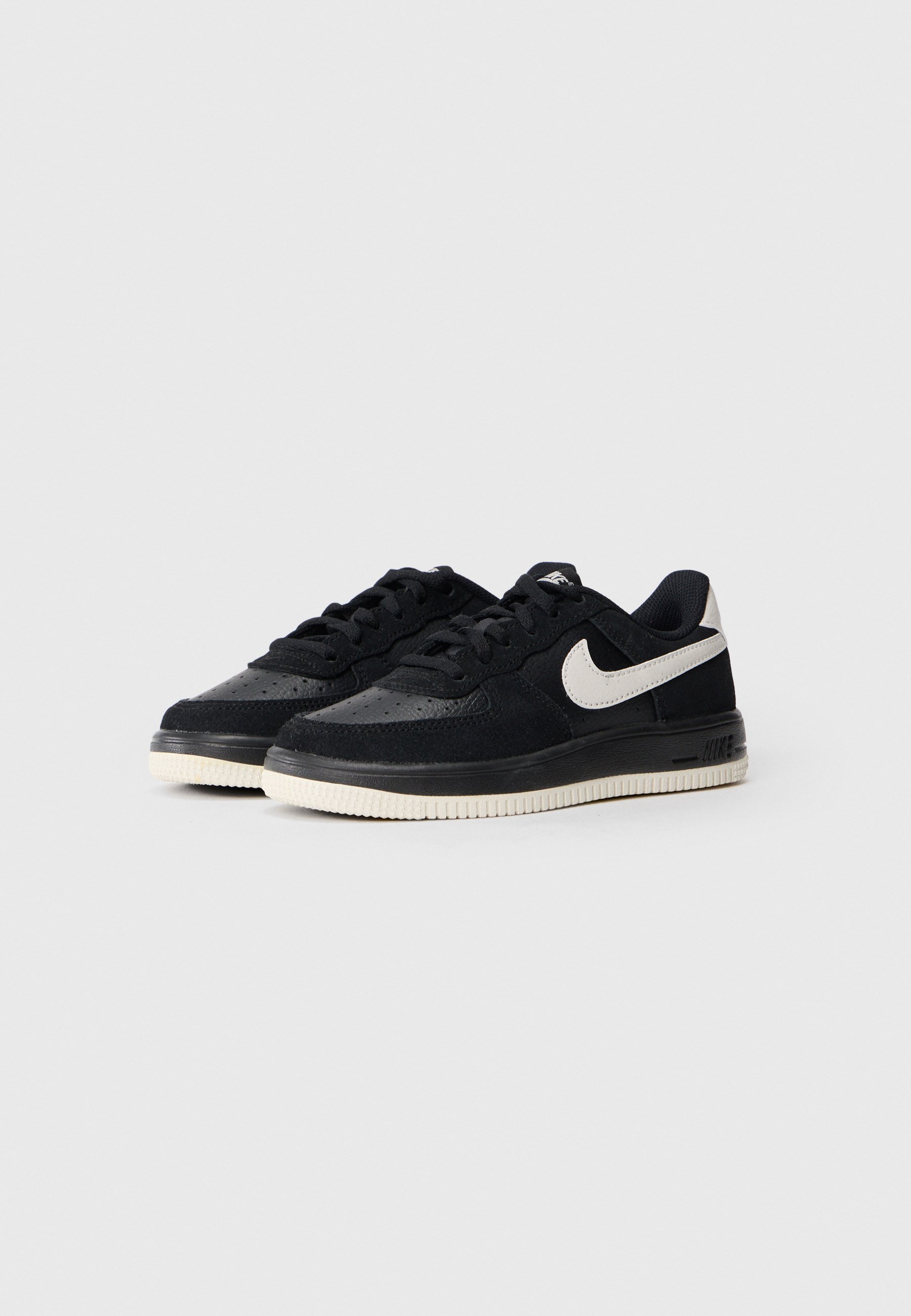 Nike Sportswear FORCE 1 LOW UNISEX - Sneakers - zwart/beige