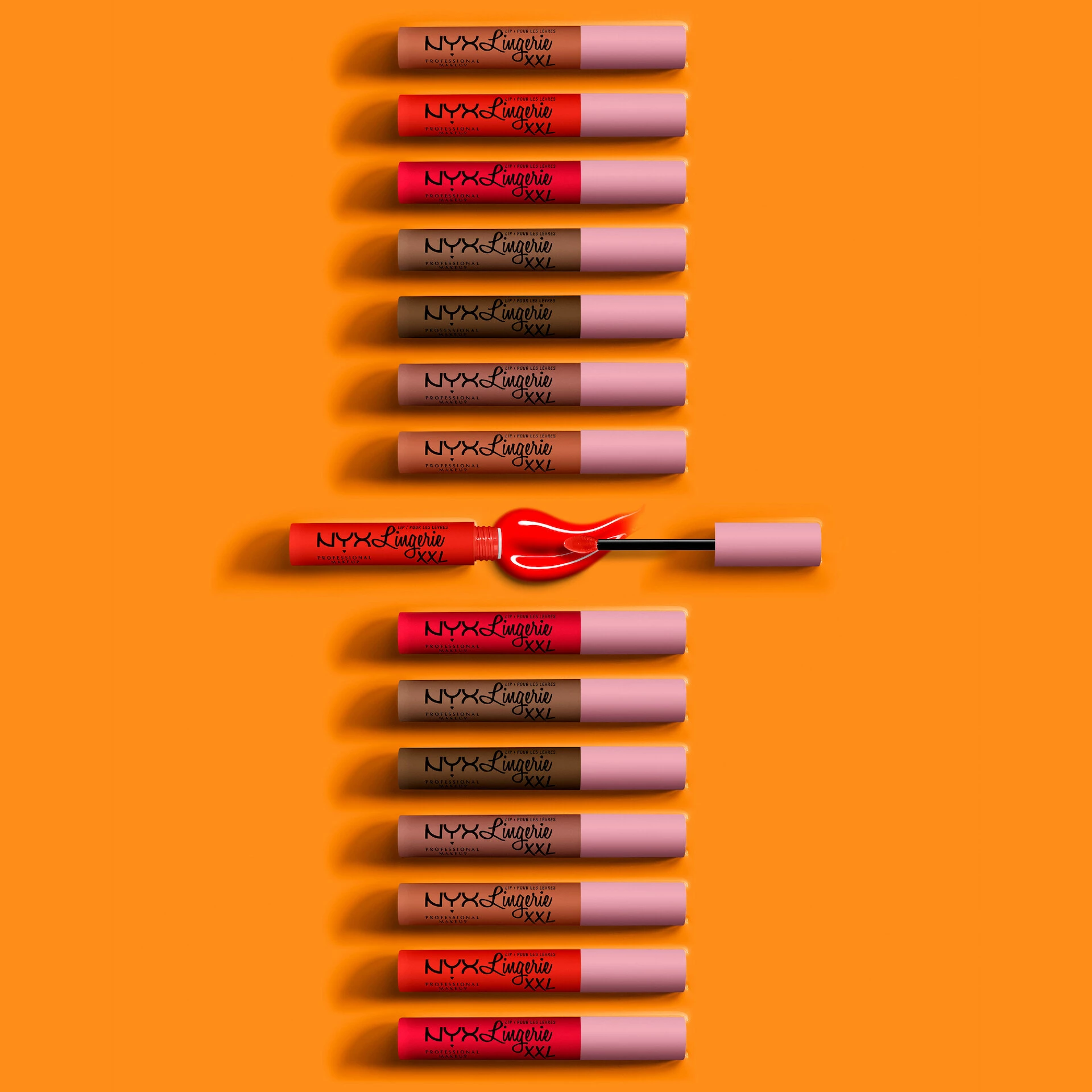 Lip Lingerie XXL matt folyékony rúzs 27 On Fuego - NYX Professional Makeup