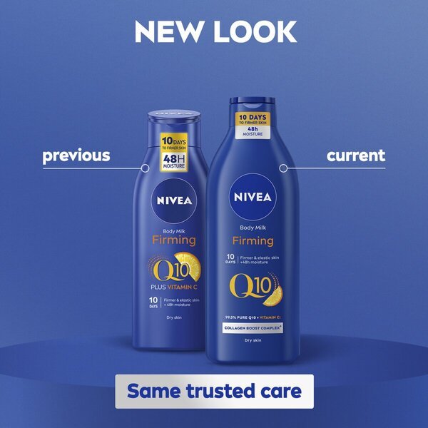 NIVEA Q10 učvrstitveno mleko za telo<br>400 ml - Suha koža