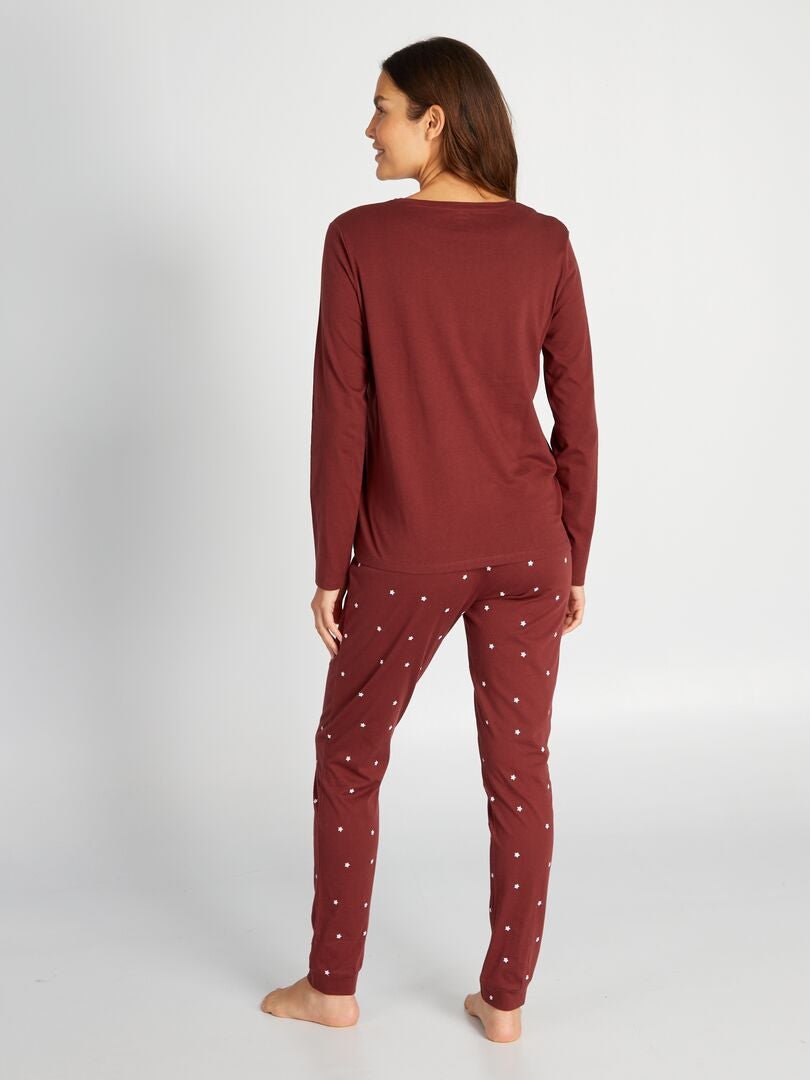 Conjunto de camiseta - 2 piezas - ROJO