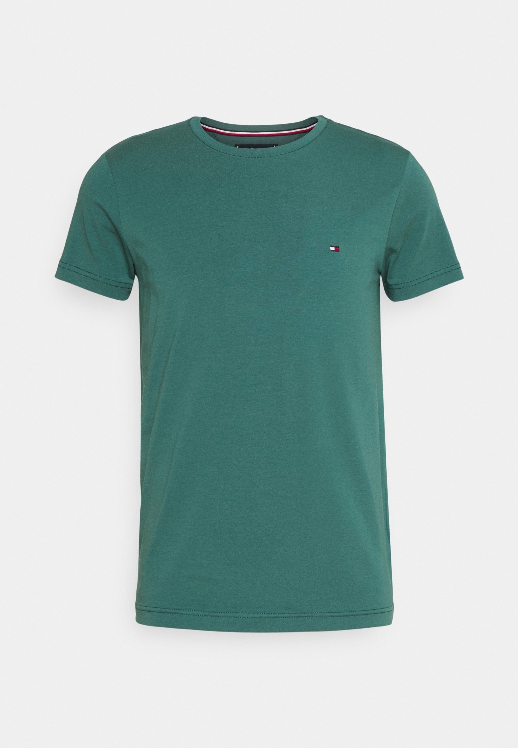 Tommy Hilfiger Basic T-shirt - gemêleerd turquoise