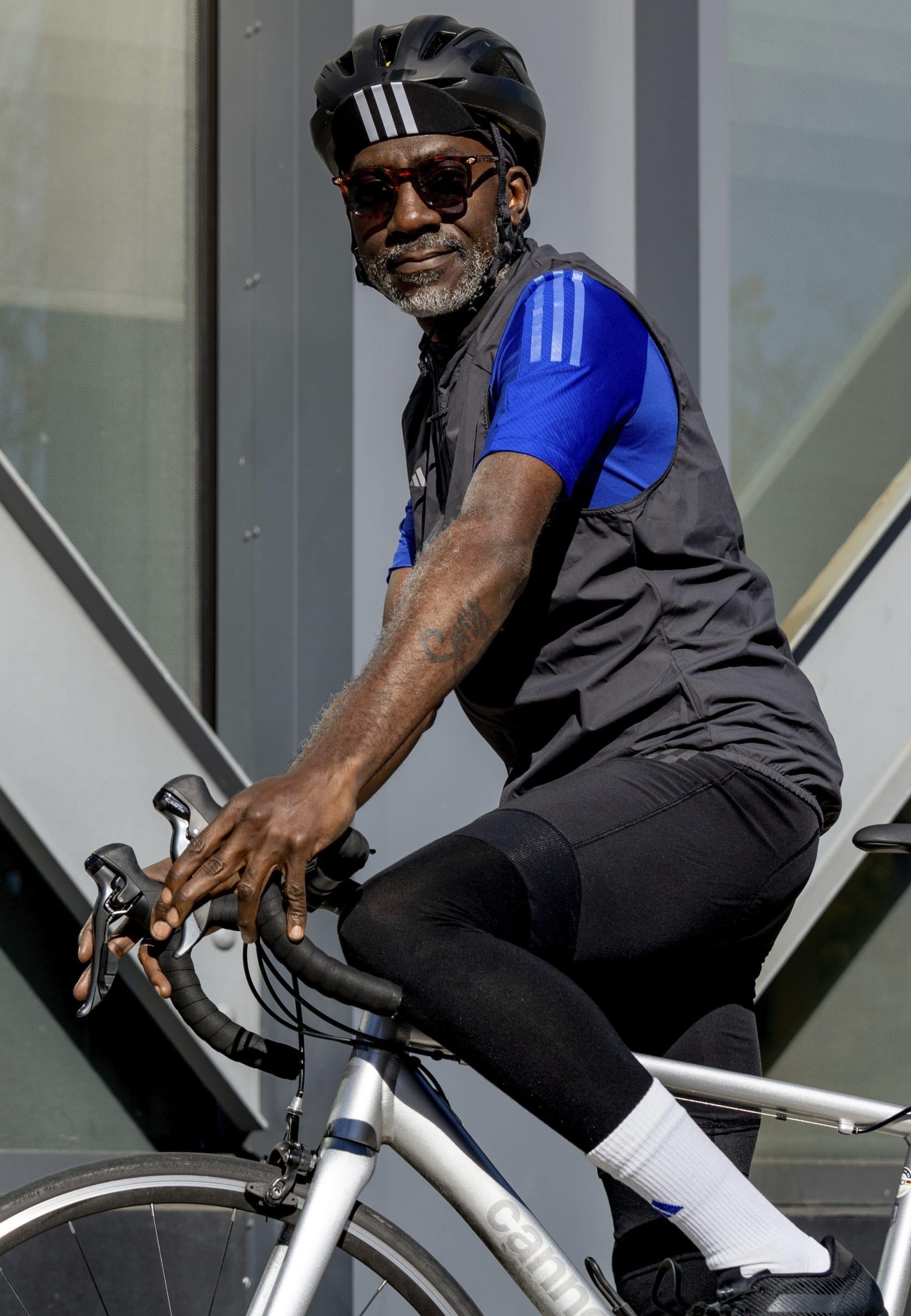 adidas Performance THE CYCLING - Čiapka - čierna reflexná strieborná biela