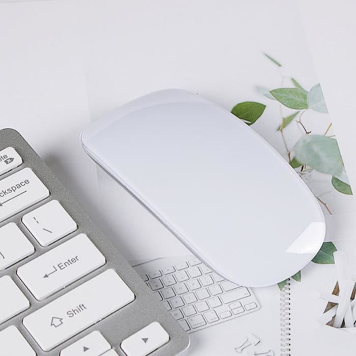 Souris Magique Sans Fil Bluetooth Souris D'Ordinateur Rechargeable Silencieuse Souris PC Ergonomiques Minces pour Apple Macbook
