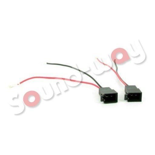 4 cables adaptadores para altavoces Opel, Renault, Seat AH-2.4