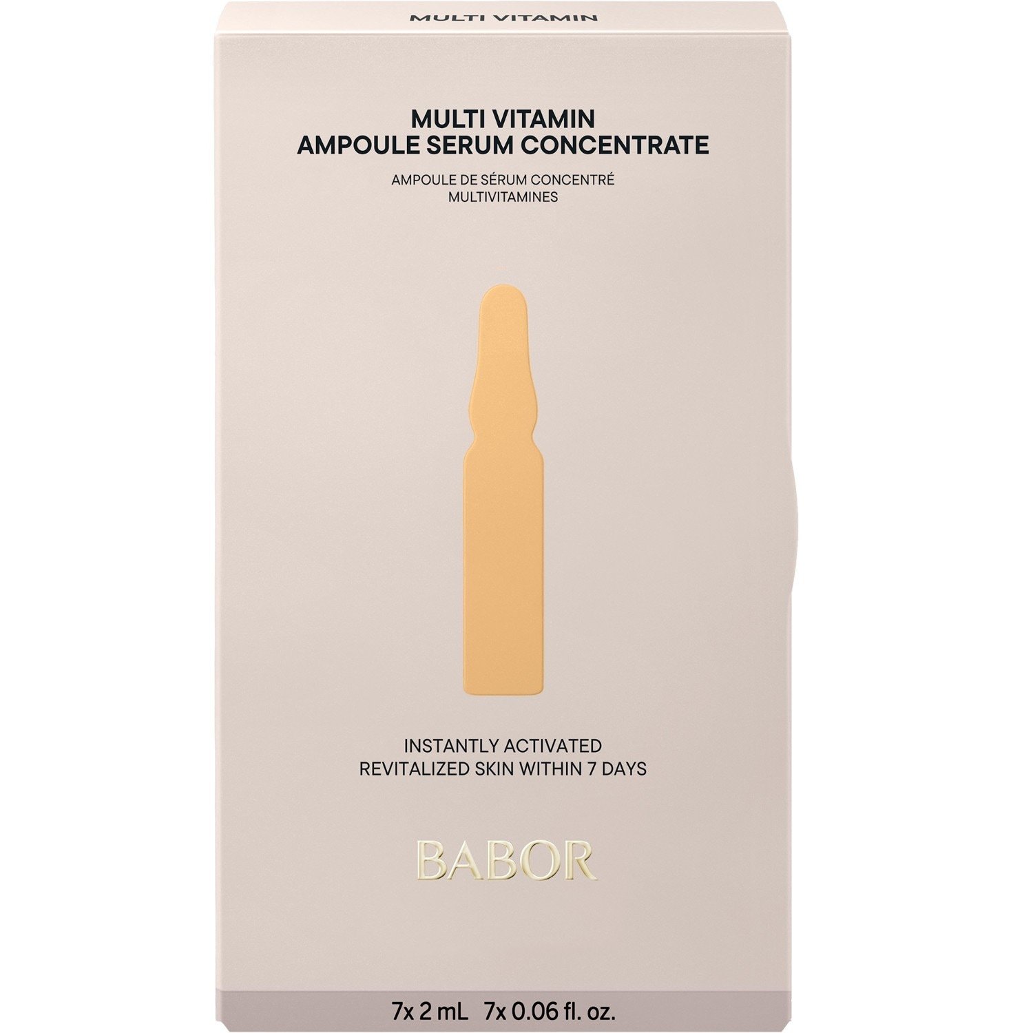 BABOR ampulės serumas, ampulės koncentratas, multivitaminai – 14 ml