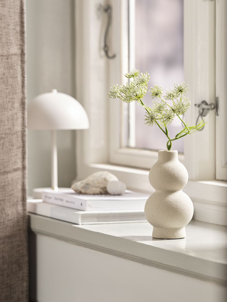 REGNVALD Vaza REGNVALD Ø8xW16cm bijela
