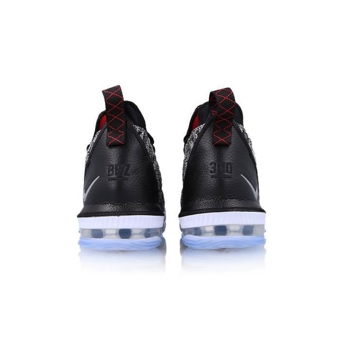 Basketbalschoenen - NIKE - Lebron XVI - Grijs - Zoom Air - Ademend