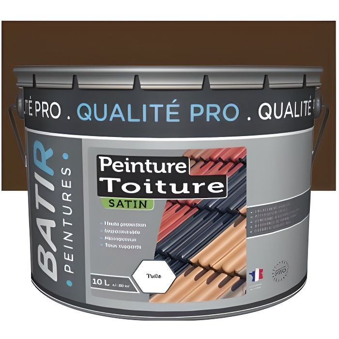 Roof Paint 10 L - Brown - BAT113114 - Batir