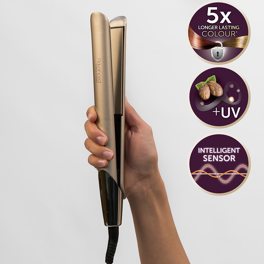 Remington Styling Tools S8605 – Inteligentná žehlička na vlasy s ochranou farby – 1 kus