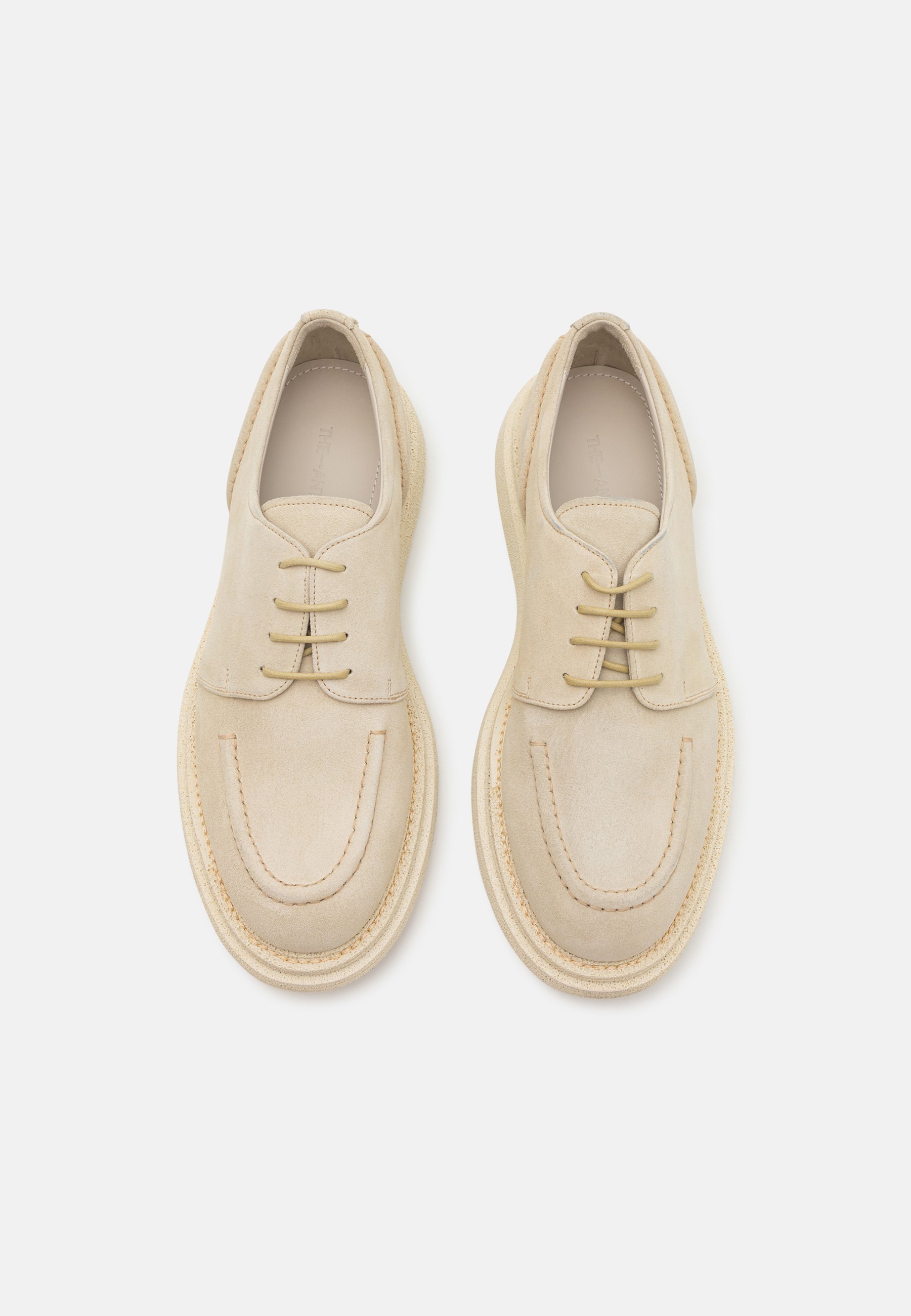 De Antipode DERBY - Casual veterschoenen - wit