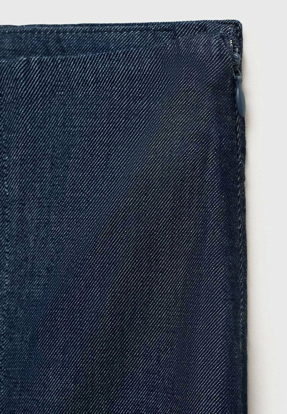 Mango plooirok - blauw