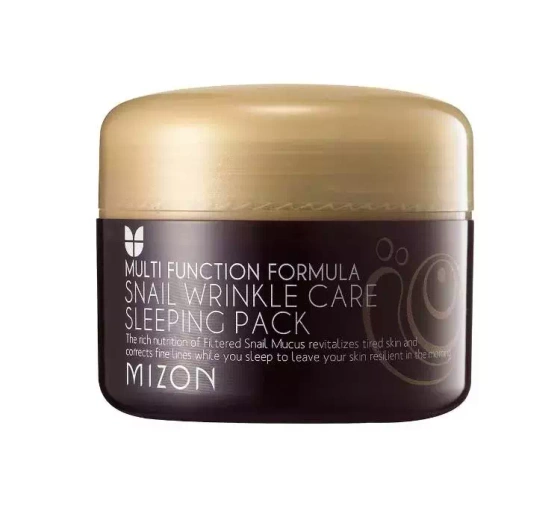 Mizon Snail przeciwzmarszczkowy krem maska na noc 80ml