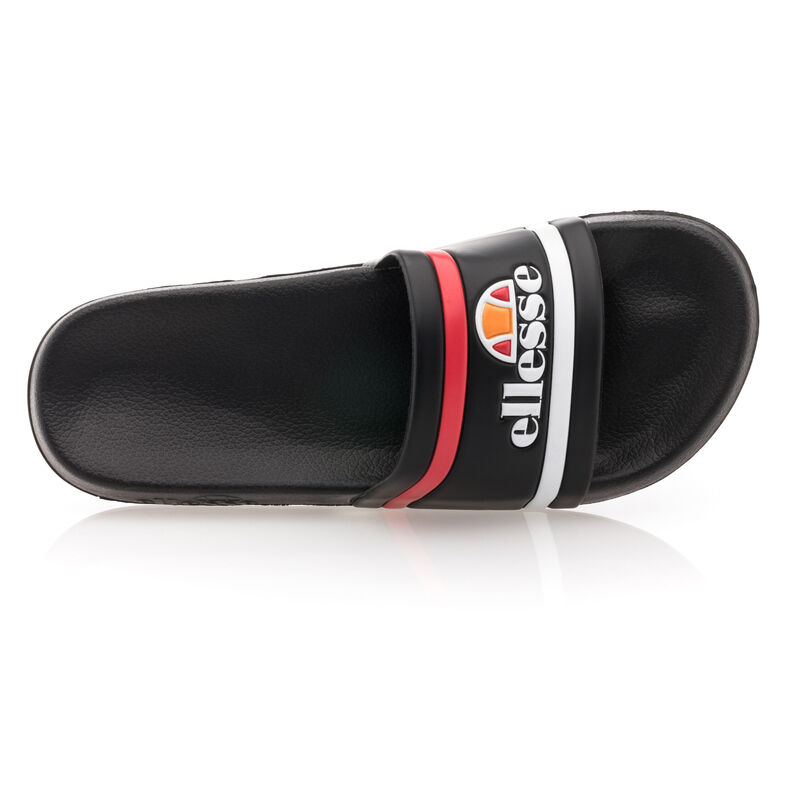 Férfi fekete flip-flop papucsok / tanga szandálok