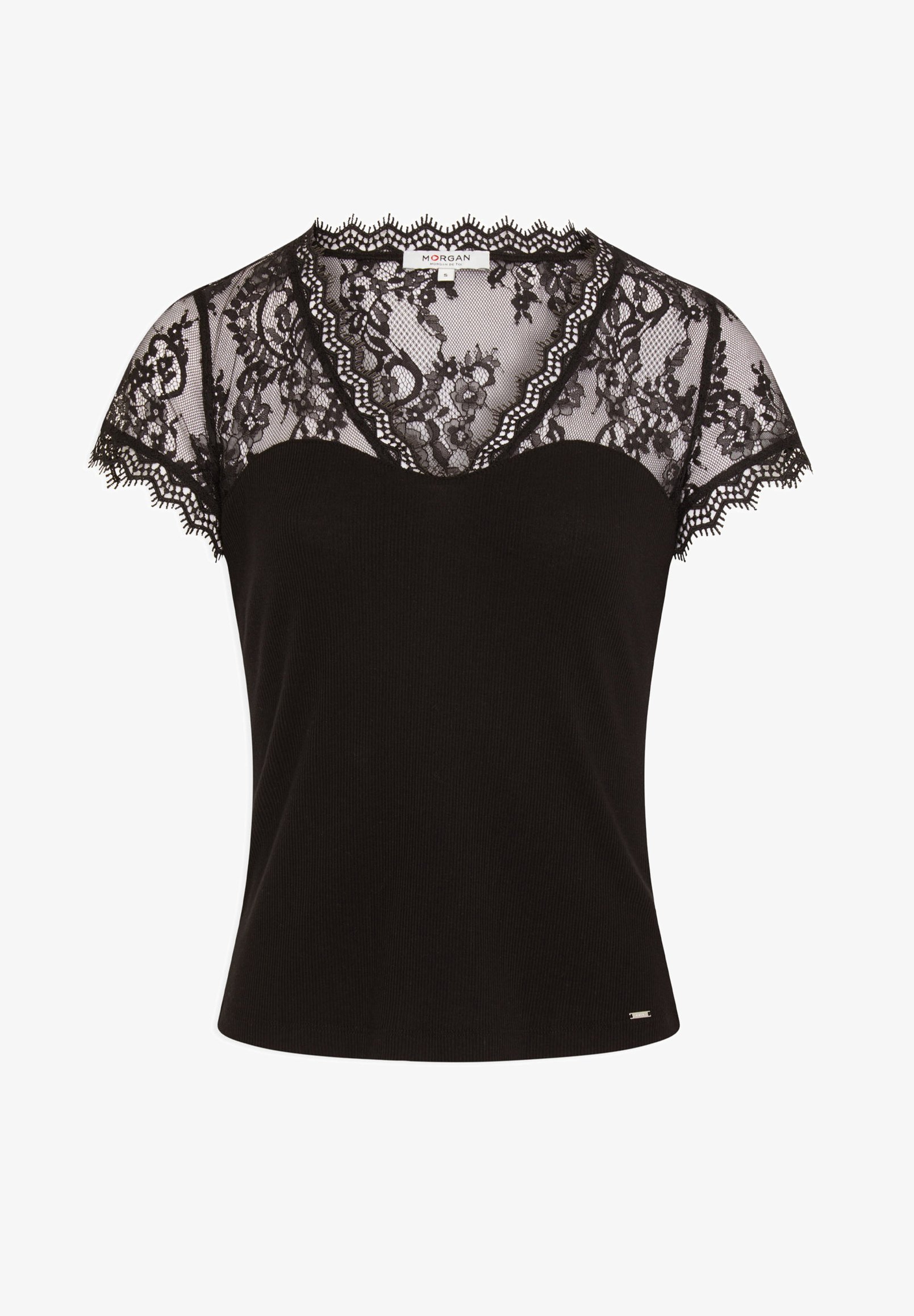 Morgan DLAMI - Blouse - noir