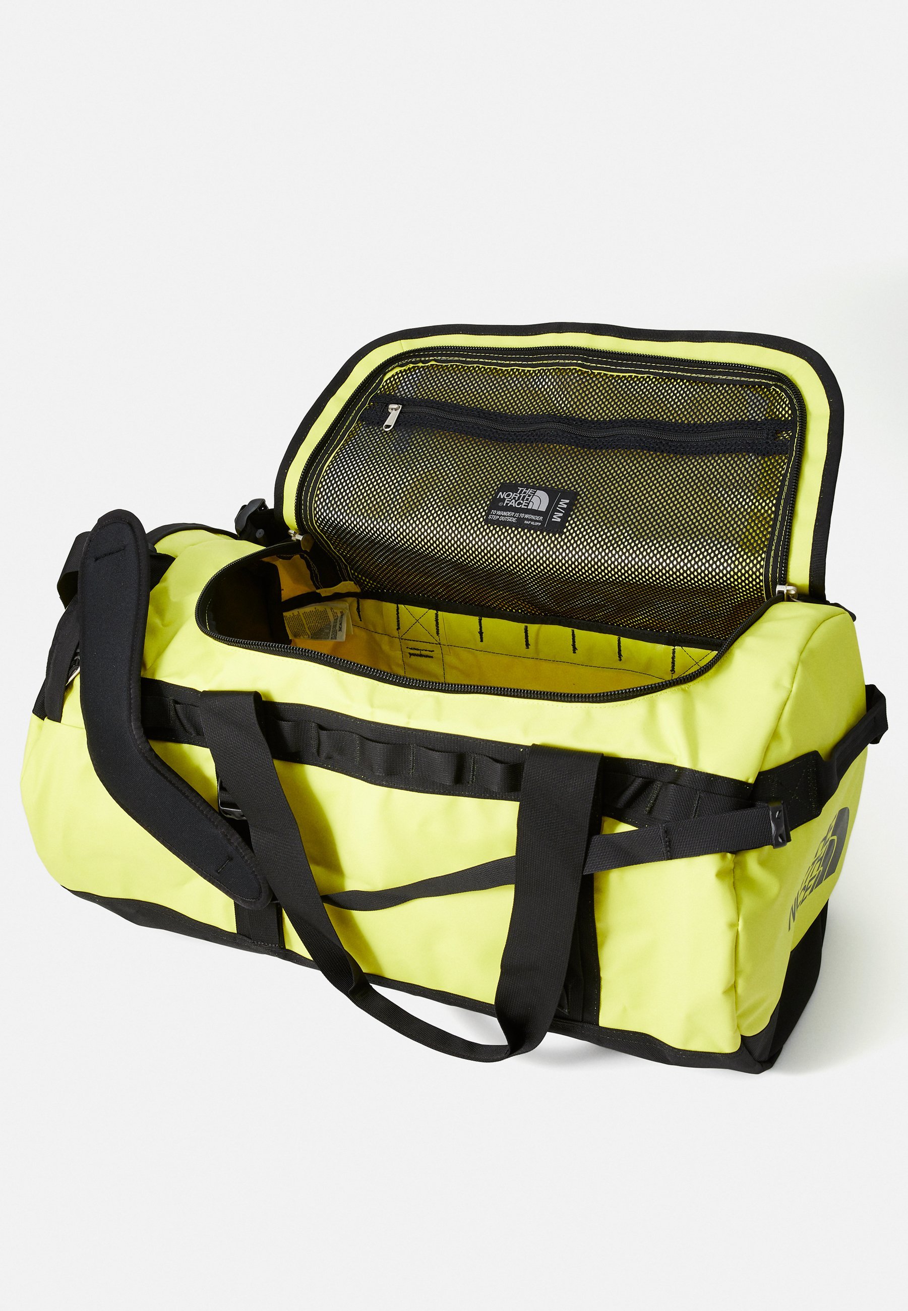 Taška The North Face BASE CAMP DUFFEL - M - Cestovná taška - jarná zelená/čierna