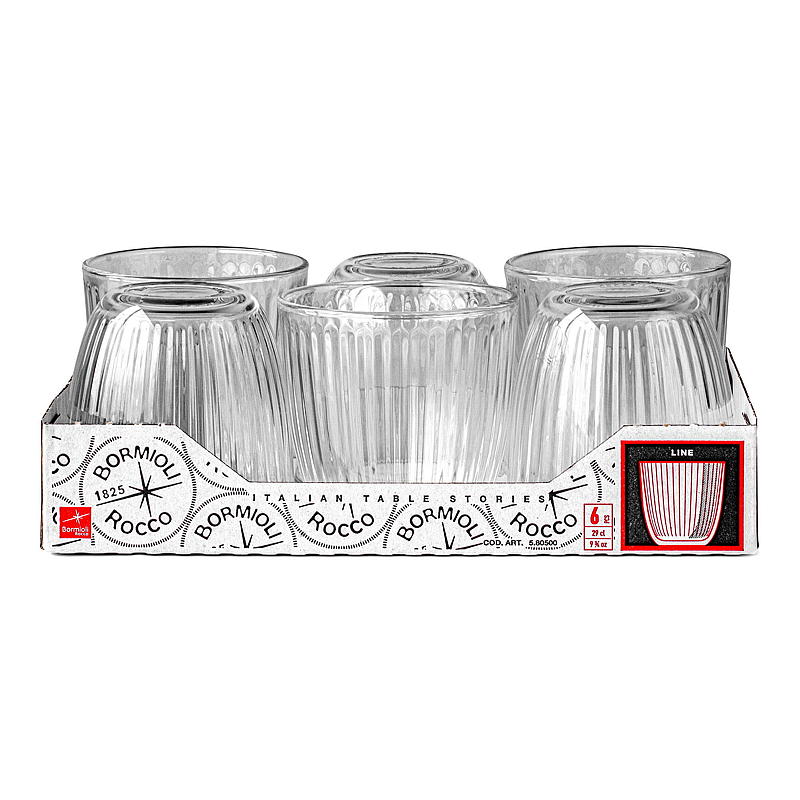 Drikkeglas 6-pak 29 cl Line