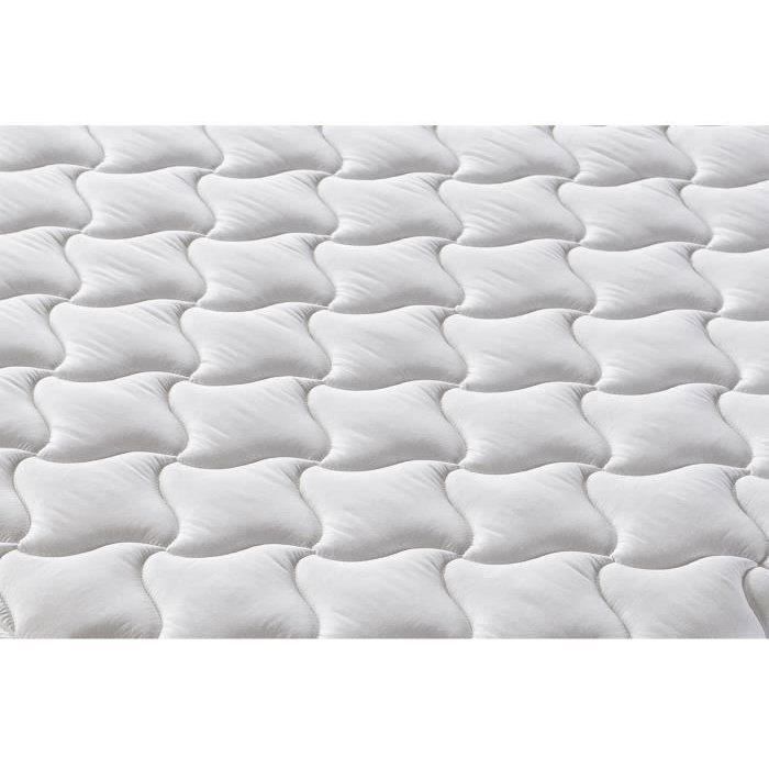 Colchón de 90x190 cm - Espuma - Firme 14 cm - 5 zonas de confort - DEKO DREAM Hahtuva