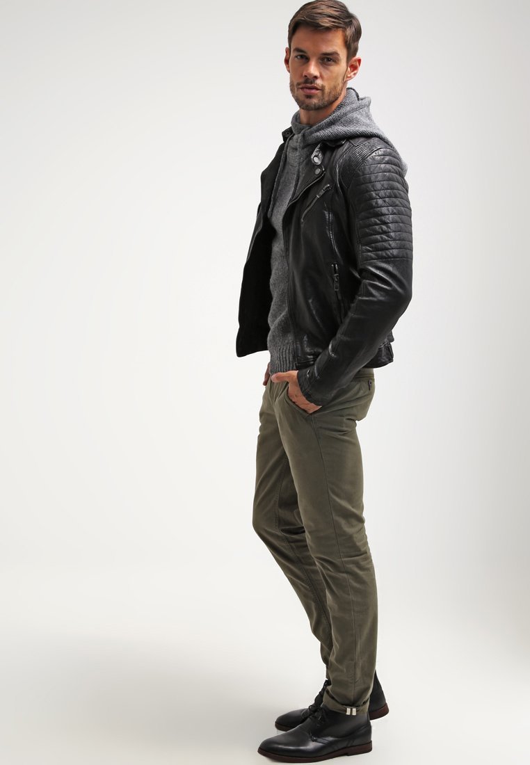 Pier One Hoodie - donkergrijs gemêleerd