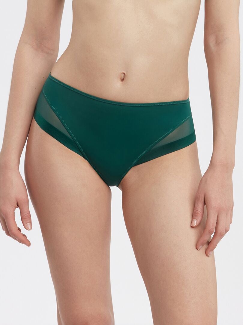 'Dim' Microfiber Culottes - GROEN