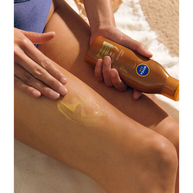 Loción bronceadora Nivea Sun Carrot SPF 6 200 ml
