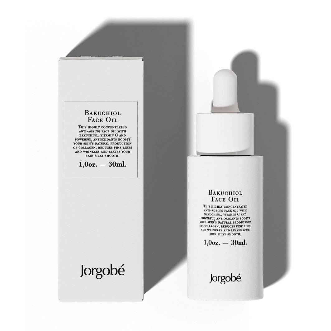 Jorgobé odos priežiūros veido aliejus su bakuchioliu - 30 ml