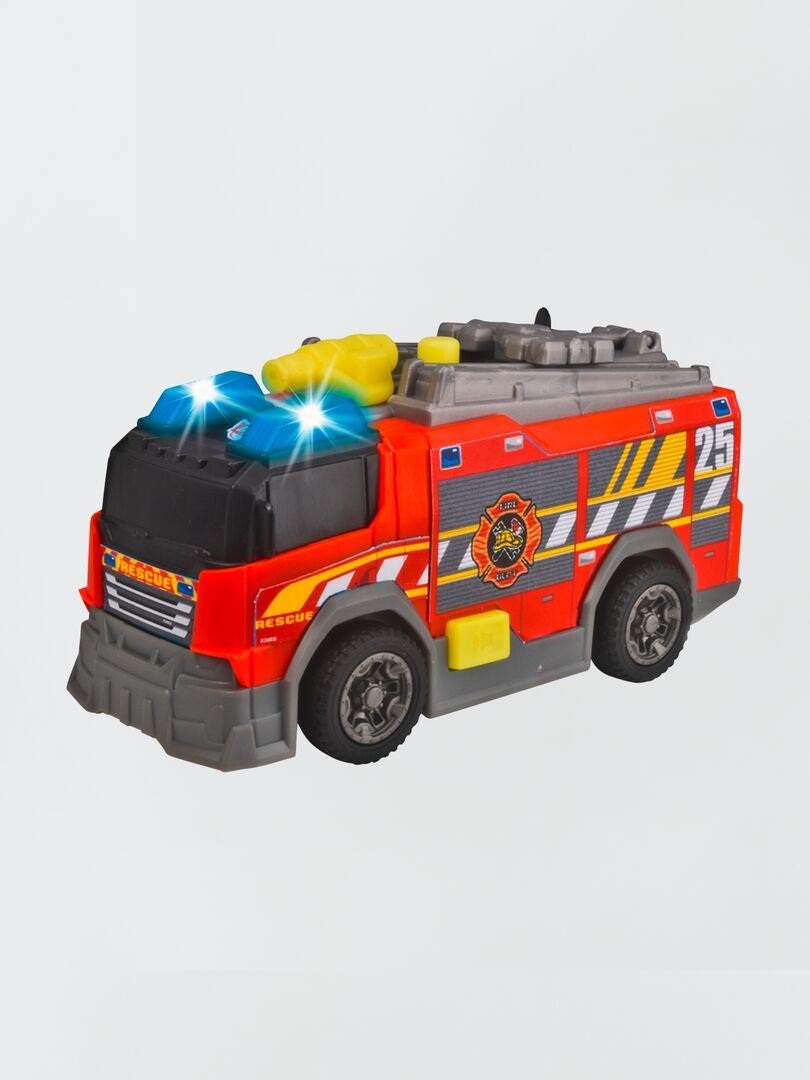Dickie Toys brandweerwagen - rood