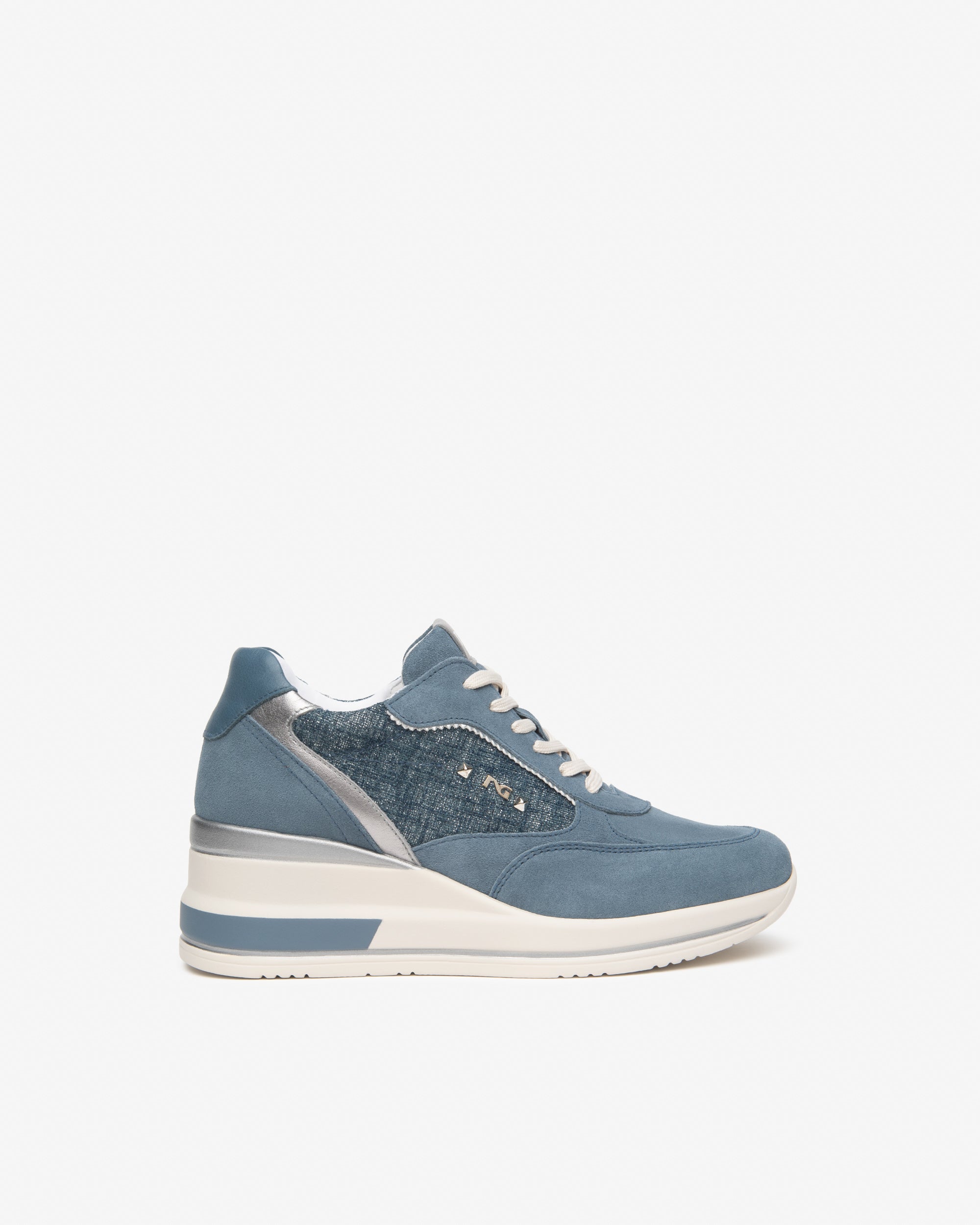  Damen-Sneaker aus Leder, Textil und technischen Materialien