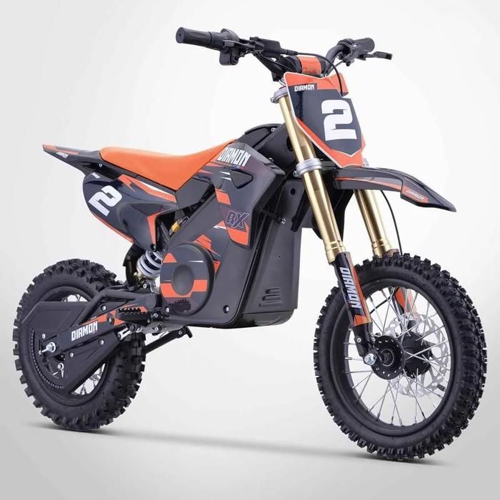 Moto Enfant Électrique 1300W / Moto cross ORION 1300W / 12/10 / Orange