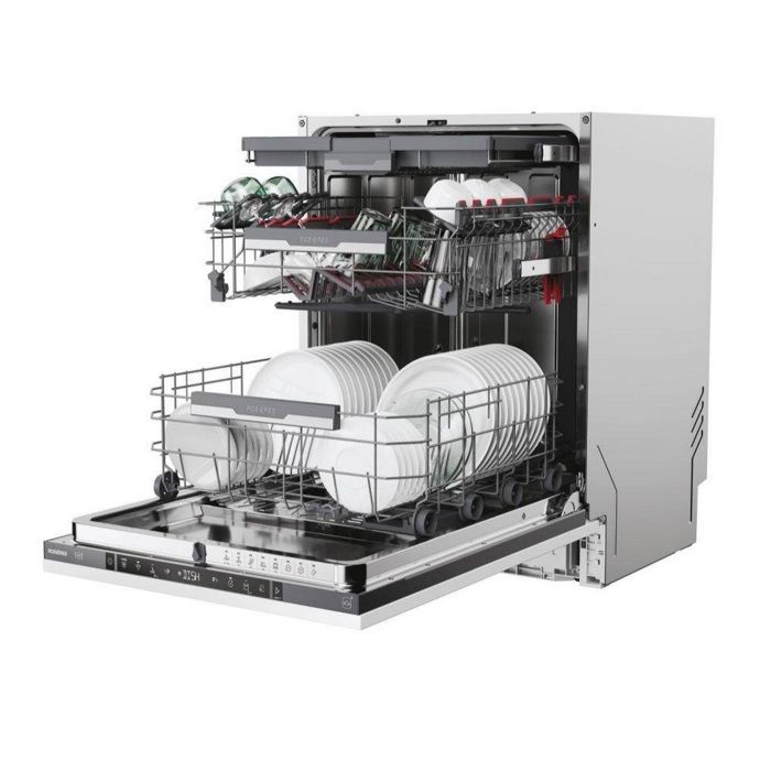 Lavavajillas Rosieres de 60 cm, 15 servicios, 44 dB, totalmente integrable - RI5B4F1PTA-47