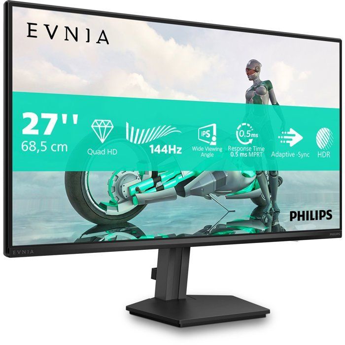 Ecran PC Gamer - PHILIPS - 27'' - QHD - 144Hz - Dalle IPS - 0,5ms - 27M2N3500NF/00
