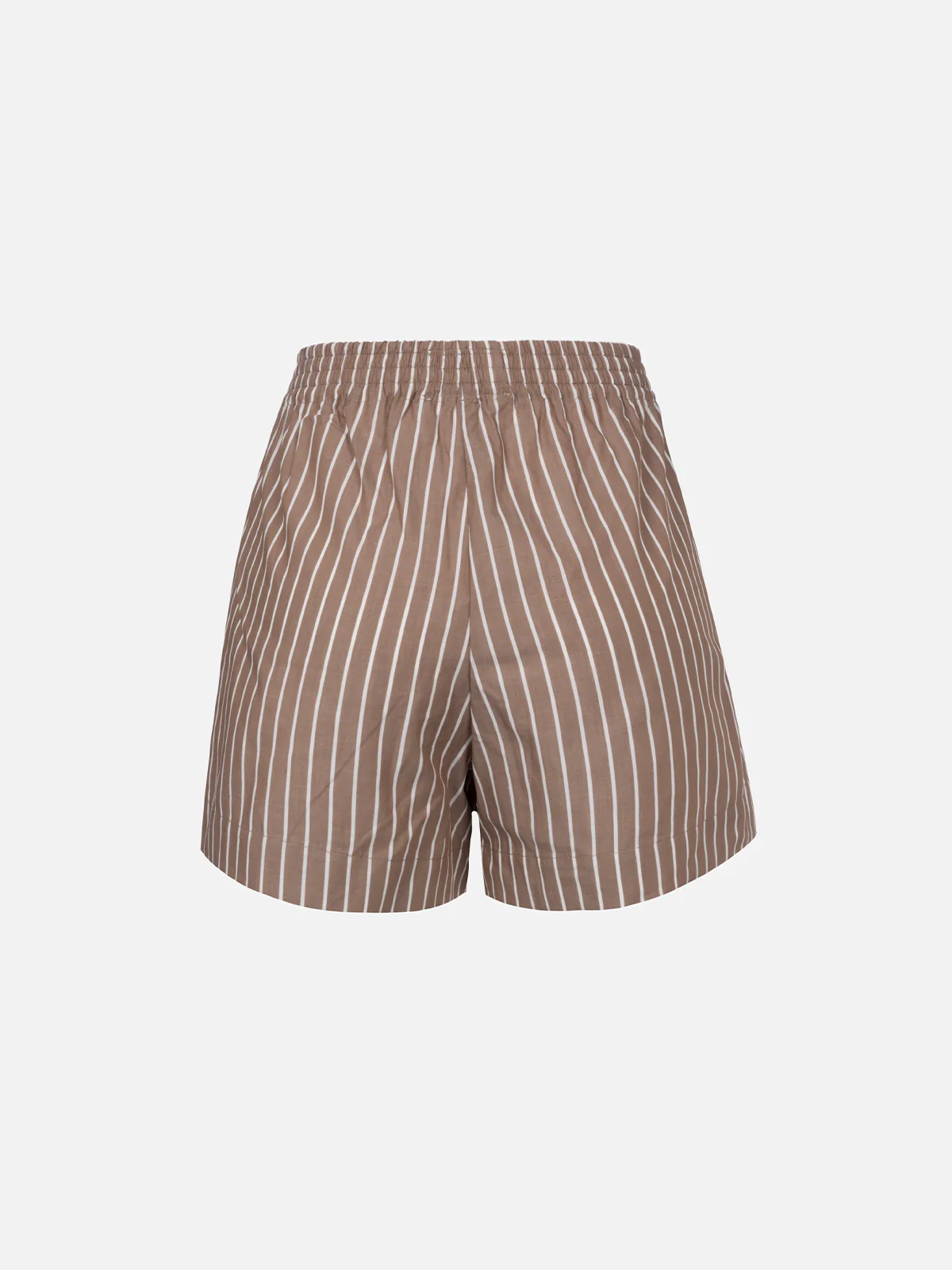 Meave gebreide katoenen damesshorts met optrekkoord