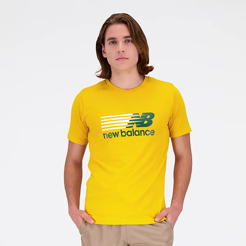 Heren NB Sport Core Plus Graphic T-shirt - VARSITY GOLD