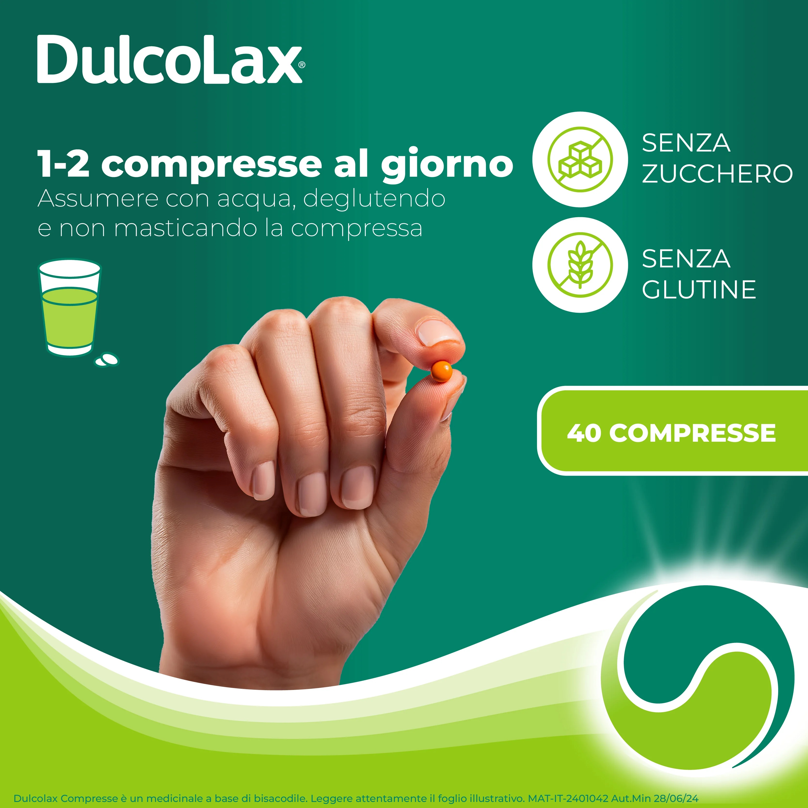 DULCO Dulcolax 5 mg 40 comprimidos recubiertos con película Estreñimiento ocasional