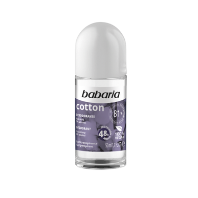 Babaria Närande Roll-On Deodorant Bomull 50 ml 50 ml