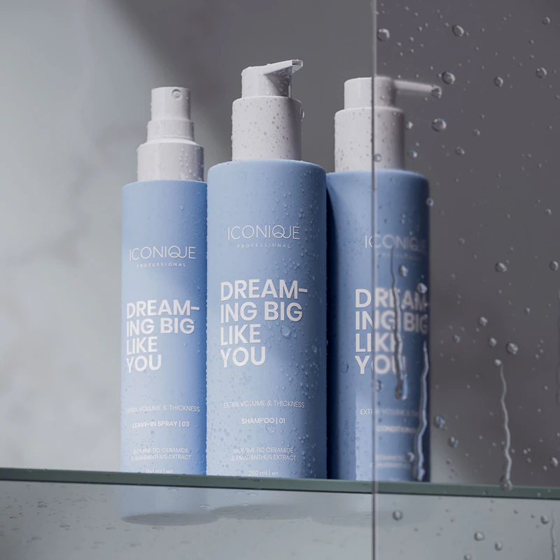 ICONIQUE Professional DREAMING BIG LIKE YOU Volume & Thickness bezoplachový sprej pro objem
