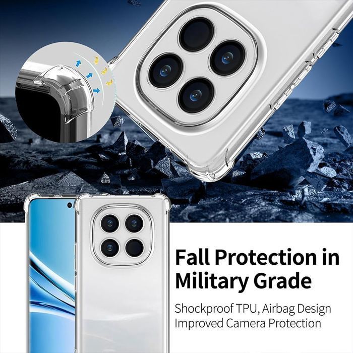 Capa + 2 Protetores de Tela de Vidro Temperado para Xiaomi Redmi Note 15 5G/4G - Proteção Fina e Transparente em Silicone Resistente a Impactos
